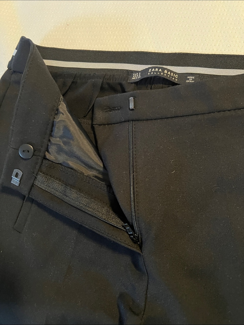 Zara Black Tailored Dress Pants - Picture 4 of 10